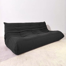 Custom 3 Seater Sofa, Corduroy Couch | Handmade Scandinavian Style