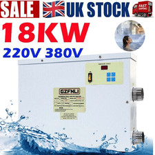 11KW 18KW Electric Swimming Pool Water Heater Thermostat Hot Tub 220V 380V