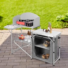 WOLTU Camping Kitchen Cupboard