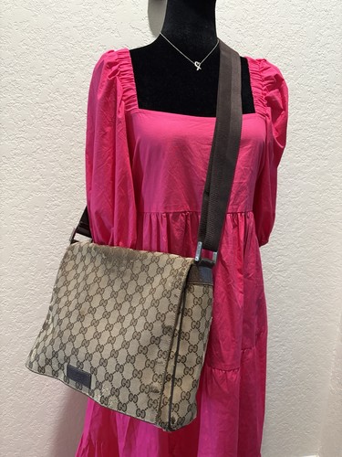 Gucci beige brown - gucci, canvas