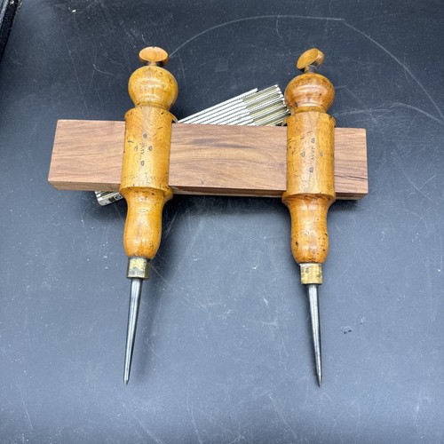Antique trammel points large - antique,