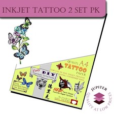 Temporary Tattoo Transfer Paper - eBay Best  -Tattoos Waterproof Inkjet 2 sets