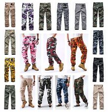BACKBONE Mens Military Tactical BDU Camouflage Pants Casual Cargo Pants Trousers