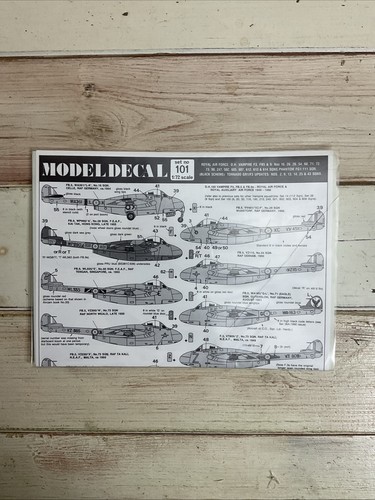 Modeldecal 101 raf dh - raf:,