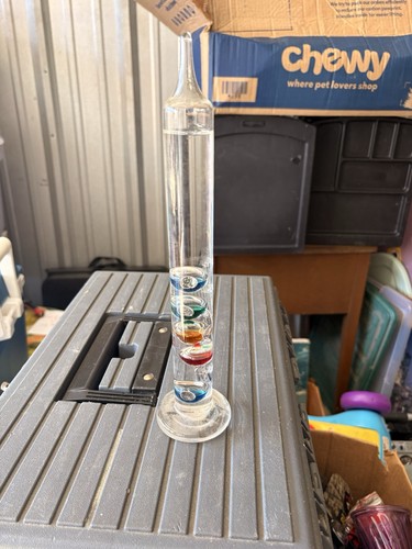 Galileo thermometer 4 - thermometer, 16