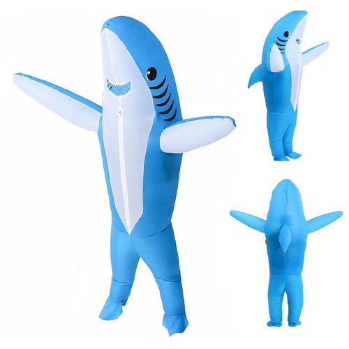 Inflatable shark costume for - costume,