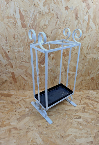 Vintage wrought iron umbrella - wrought,