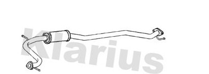 Exhaust honda civic 4 - exhaust,