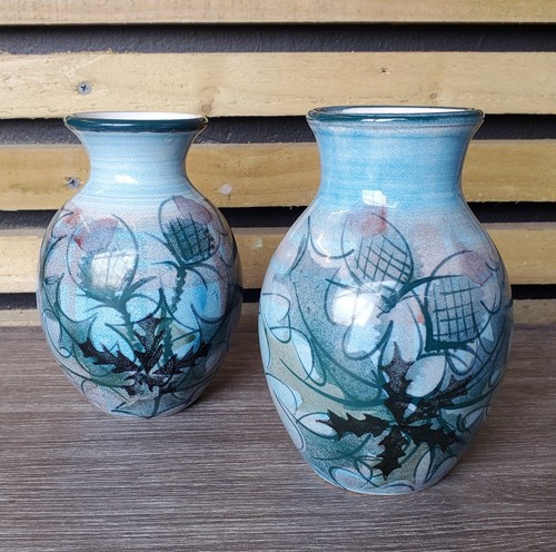 Tain pottery scotland blue - pottery,