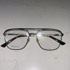 Gucci GG0833O 001 Black & Gold Eyewear 55-17-145