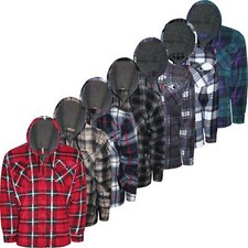 Mens Lumberjack Hoodie Sherpa