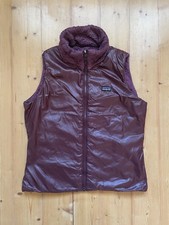 Patagonia los gatos reversible fleece jacket gilet body warmer small women’s