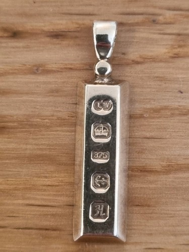 9ct 375 yellow gold ingot - 9ct,, 375,