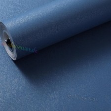 Navy Blue Plain Thick Textured