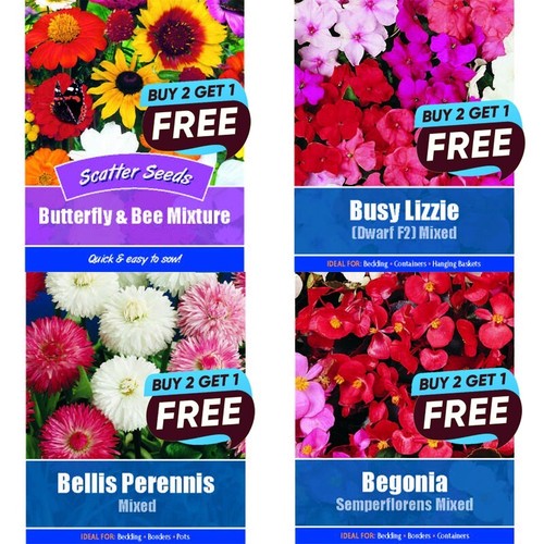 Flower seeds grow your - seeds, own
