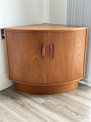 Mid century corner cabinet - century,