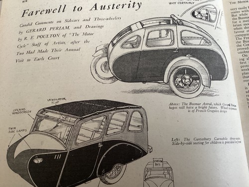 Sidecar drawing carmobile - drawing, etc