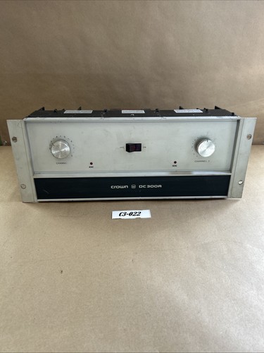 Crown dc300a vintage - dc300a, power