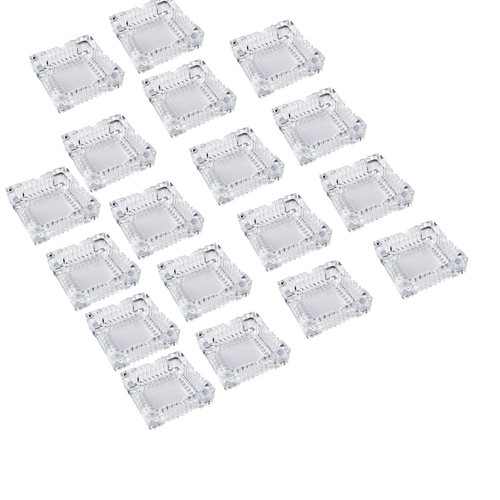 Clear square glass - clear,