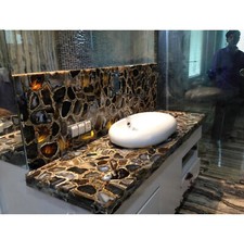 Custom Wild Agate Center Side