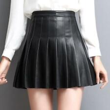 Women Genuine Leather Skirt