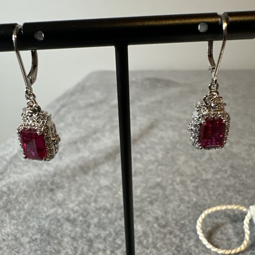 Qvc diamonique lab ruby - cz,