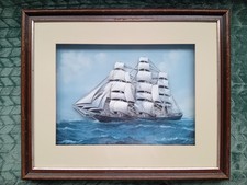 A vintage "Cutty Sark" diorama