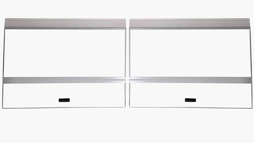 Glass canopy 2piece - canopy, set