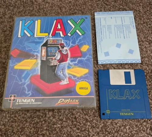 Klax commodore amiga game - klax,