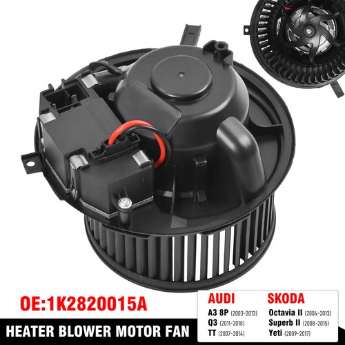 Heater blower motor fan - fan, w/