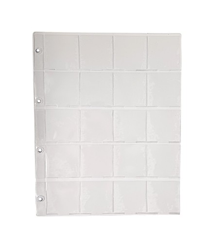 Pages for coin - a4, holder