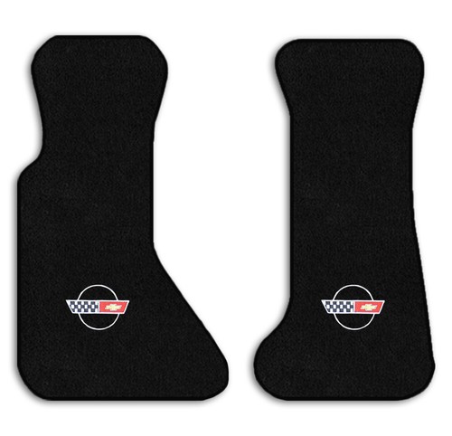Avery black 2pc - carpet, front