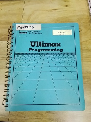 Hurco ultimax programming - hurco,
