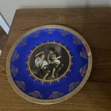 Vintage JKW Porcelain Plate