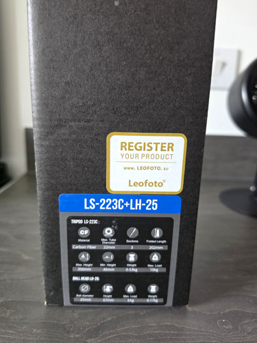 Leofoto 223c 25 - leofoto, carbon