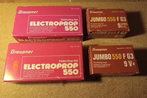 Two vintage nos - two, graupner