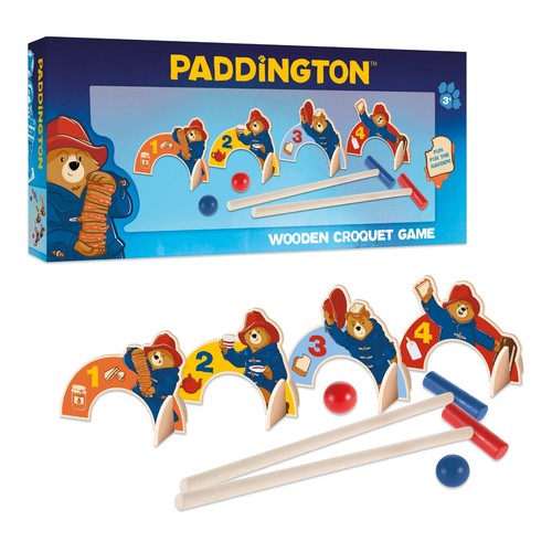 Paddington wooden croquet set - paddington,