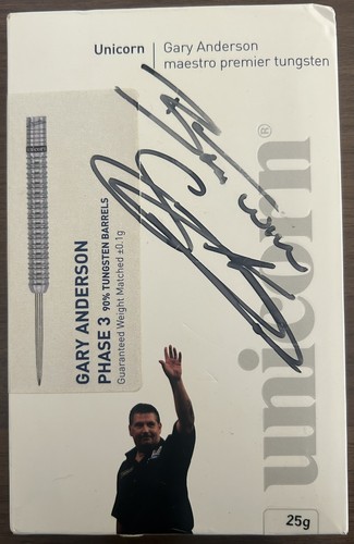 Signed unicorn gary anderson - signed,