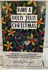 Christmas Wish String Bracelet