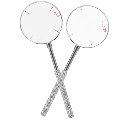 2pcs cross cylinder lens - 2pcs,