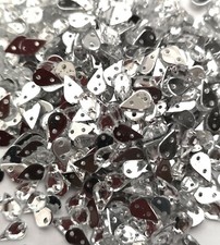 200 /400pcs 8mm,10mm,15mm,20mm Rhinestones Teardrop Flat Back Acrylic Gem Sewing