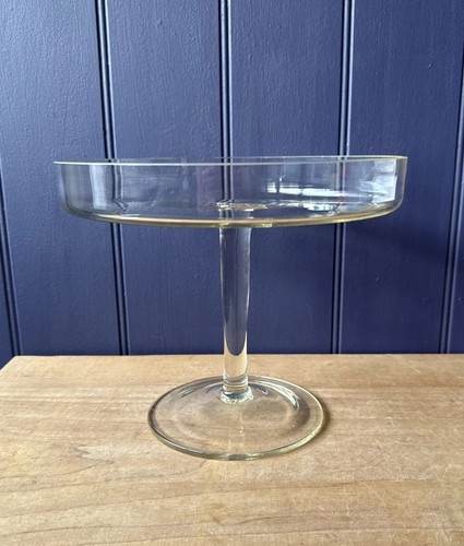 Clear glass coupe - clear,