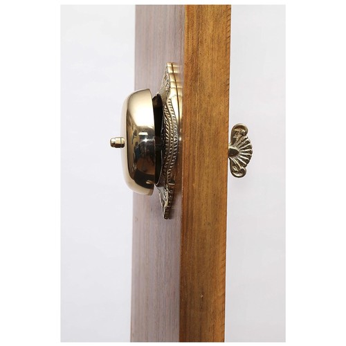 Vintage style brass doorbell - vintage,