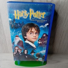 HARRY POTTER PHILOSOPHERS STONE VHS TAPE - RARE RETRO MOVIE