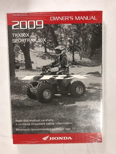 Honda 2009 trx90x sportrax - honda, 90
