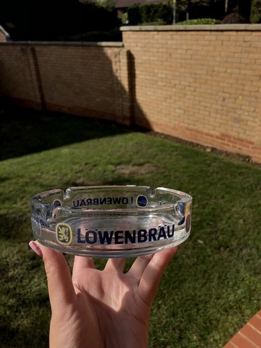 Glass ashtray - glass,