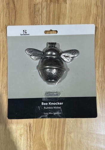 Rustic nickel bumble bee - rustic, door