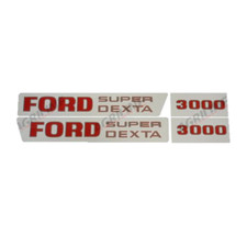 Agriline Decal Set for Fordson 3000 Super Dexta Tractor