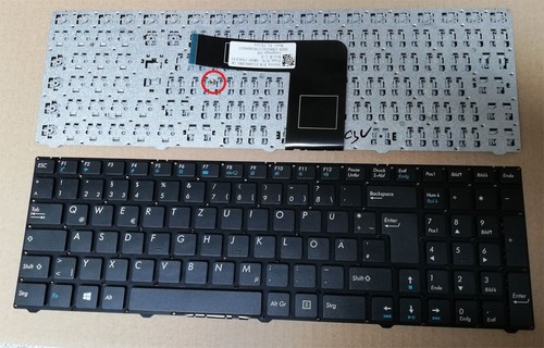 Keyboard medion erazer p6661 - keyboard,