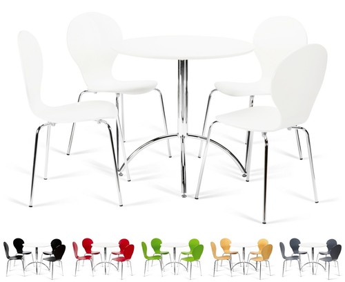 Bistro dining set - round, table